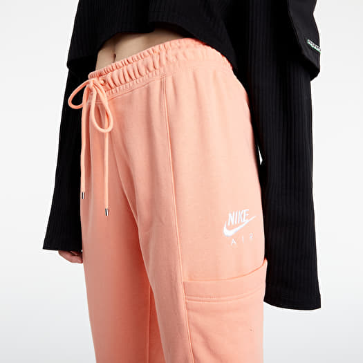 Pants and jeans Nike NSW Air Fleece Pants Crimson Bliss White Footshop