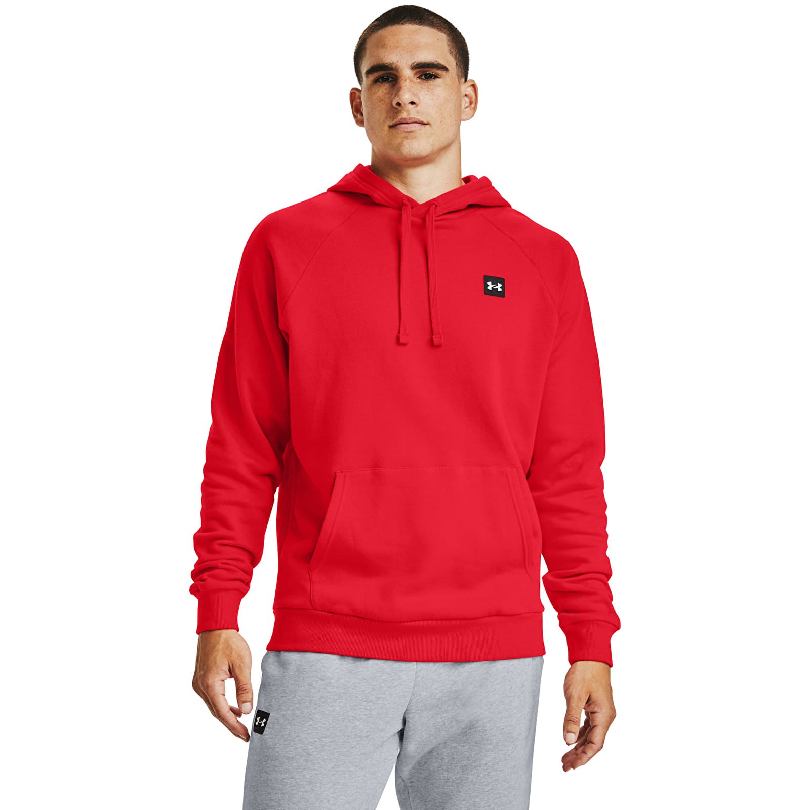 Hoodies and sweatshirts  Under Armour Rival Fleece Hoodie Red/ Onyx White