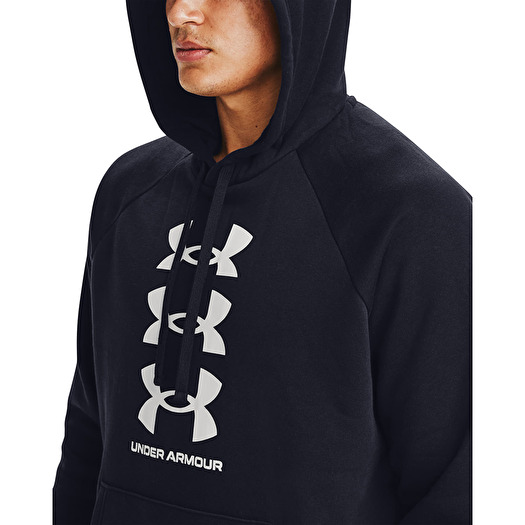Hoodies and sweatshirts Under Armour Rival Fleece Multilogo Hoodie Black Footshop