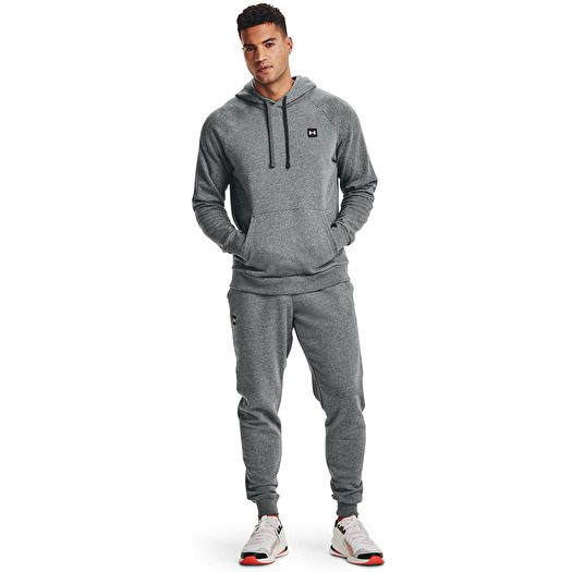 Pants and jeans Under Armour Rival Fleece Joggers Pitch Gray Light Heather Onyx White Footshop