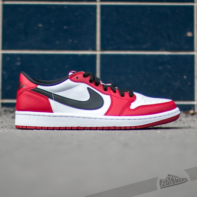 Sko til mænd Air Jordan 1 Retro Low OG Varisity Red/ Black-White