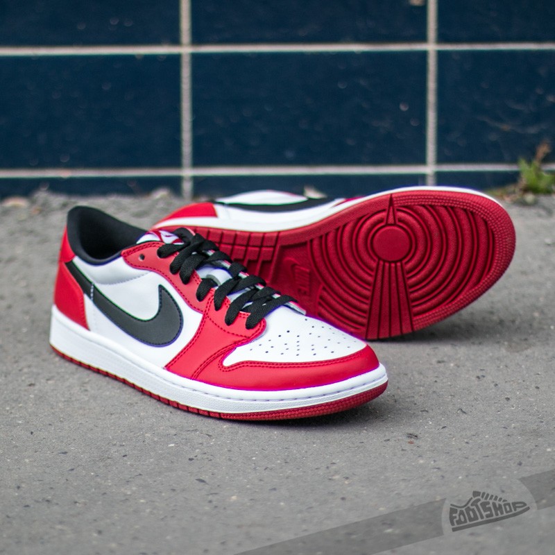 Sko til mænd Air Jordan 1 Retro Low OG Varisity Red/ Black-White