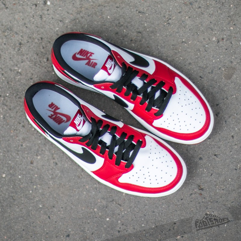 Sko til mænd Air Jordan 1 Retro Low OG Varisity Red/ Black-White
