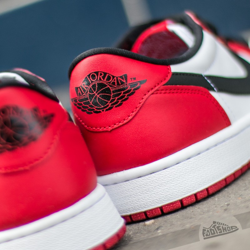 Sko til mænd Air Jordan 1 Retro Low OG Varisity Red/ Black-White