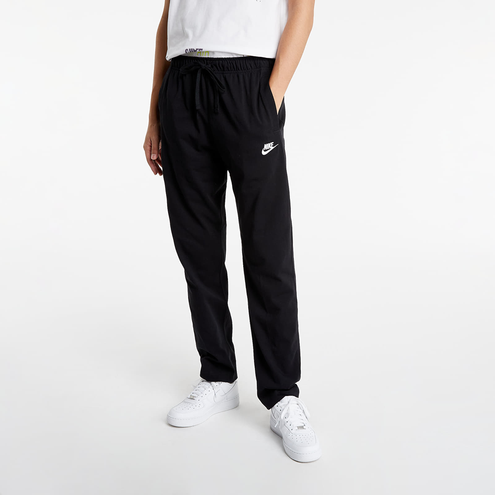 Trenerke Nike Sportswear Club Fleece Jersey Pants Black