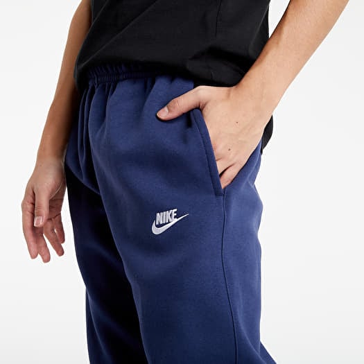 Pants and jeans Nike Sportswear Club Joggers BB Midnight Navy Midnight Navy White Footshop