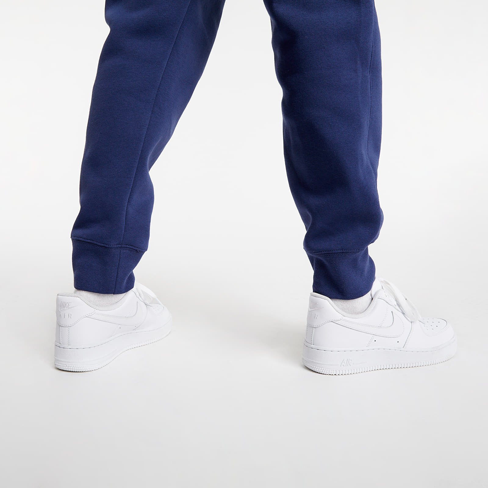 Pantalones Nike Sportswear Club Joggers BB Midnight Navy/ Midnight Navy/ White