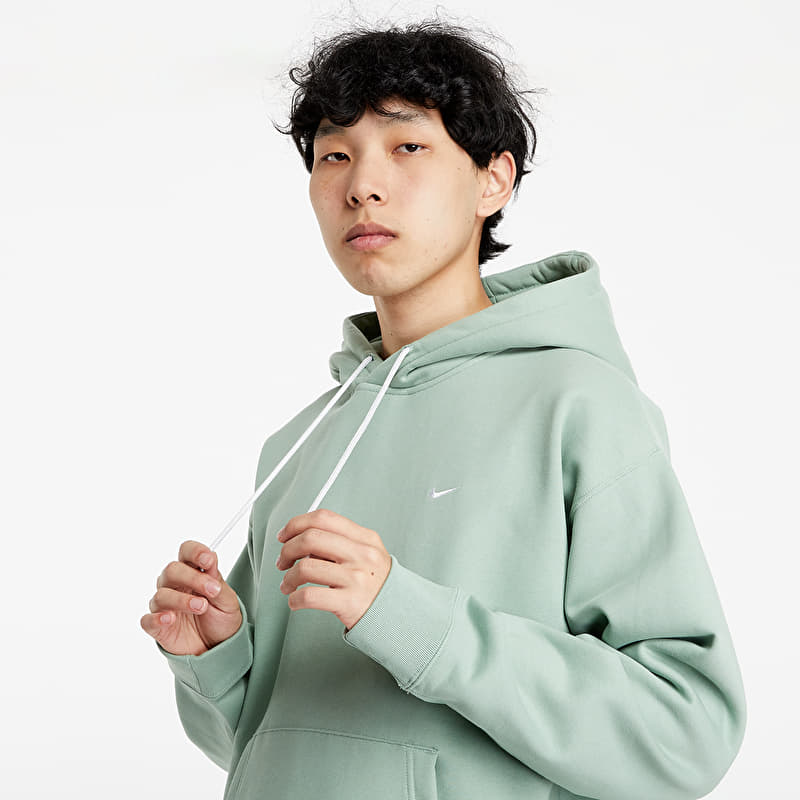 Sweatshirt NikeLab Men's Fleece Hoodie Steam/ White