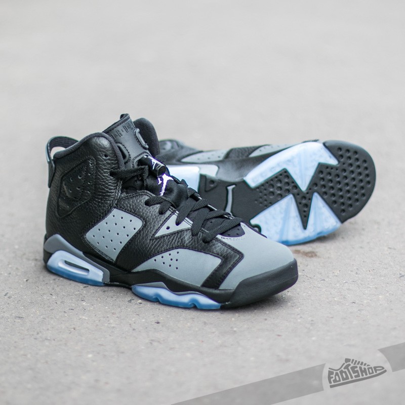 Damen Sneaker und Schuhe Air Jordan 6 Retro (BG) Black/ White-Cool Grey