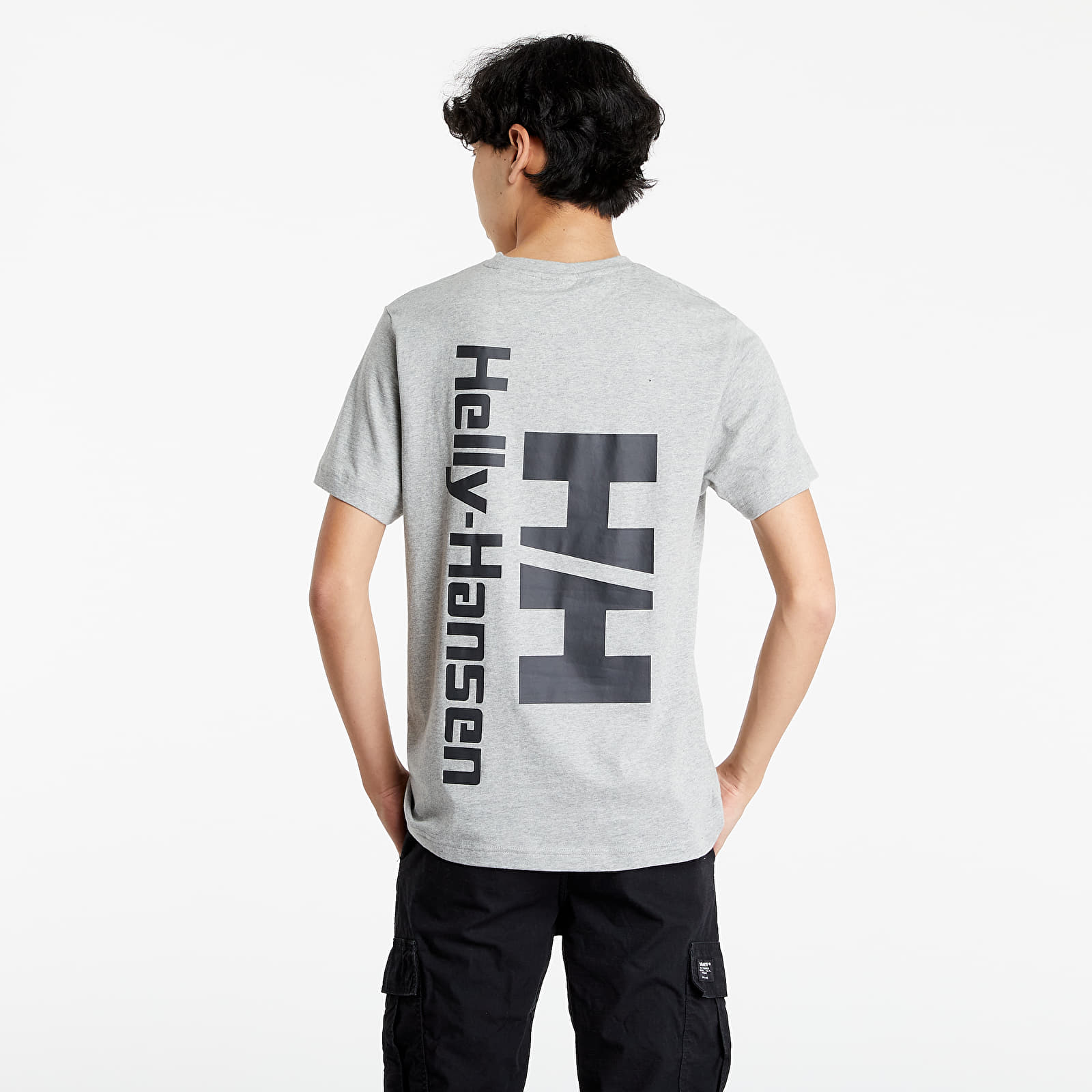 Camisetas de hombre Helly Hansen Yu20 Logo T-Shirt Grey Melange