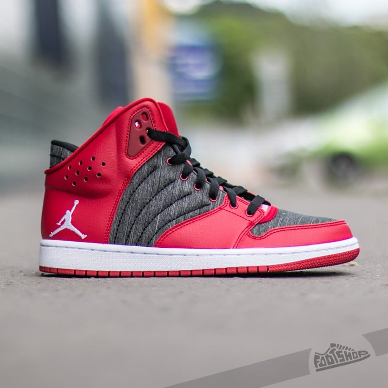 Jordan 1 flight 4 all red on sale