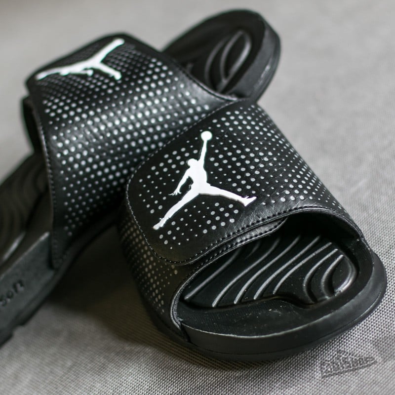 Herren Sneaker und Schuhe Jordan Hydro 5 Black/ White-Cool Grey