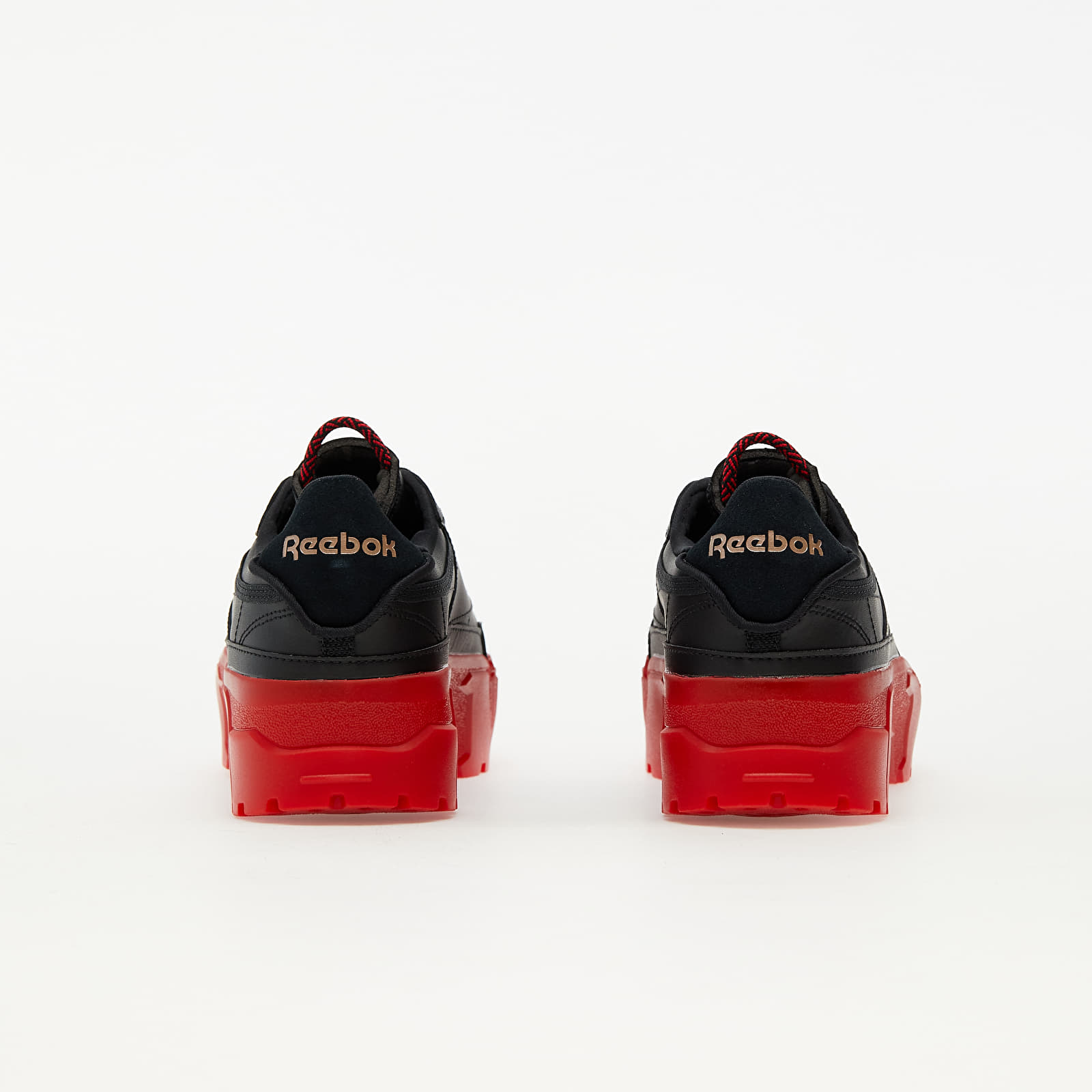 Women's shoes Reebok x Cardi B Club C Core Black/ Vector Red/ Rose Gold