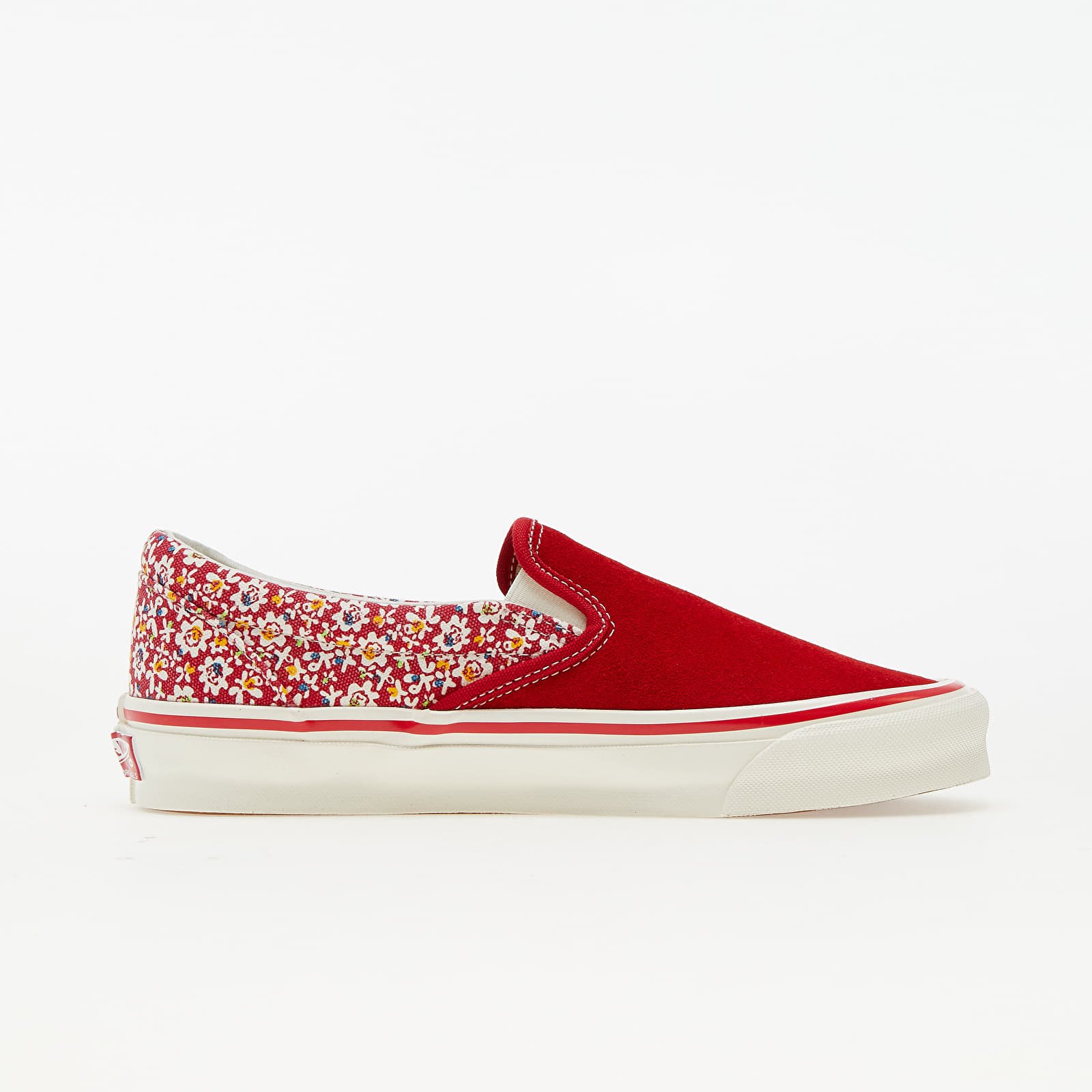 Red sales floral vans