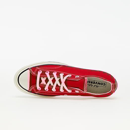 Men s shoes Converse Chuck 70 OX Enamel Red Egret Black Footshop