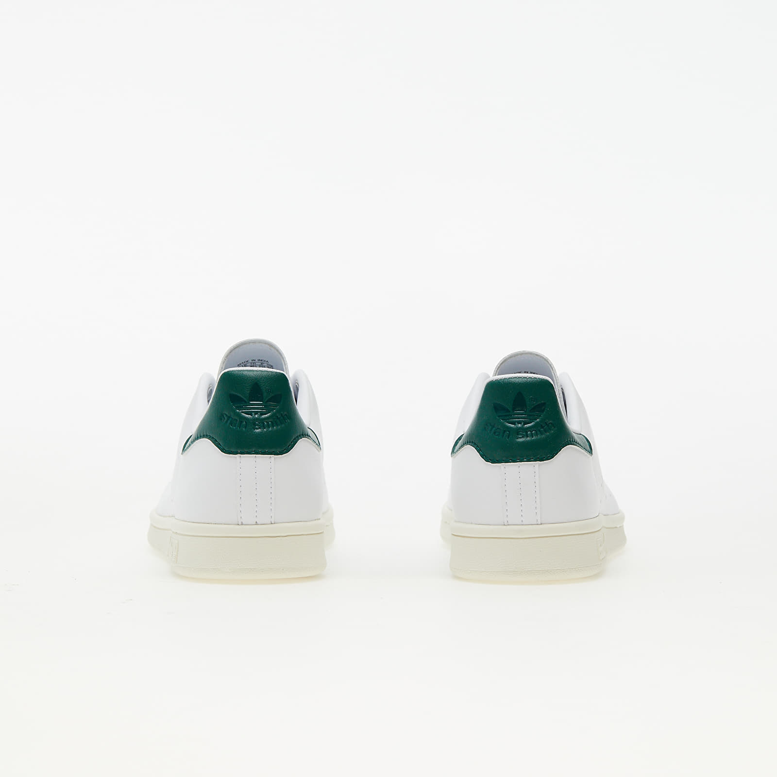 Stan smith white off white collegiate green sales