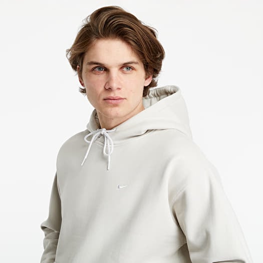 Hoodies and sweatshirts NikeLab Men s Fleece Hoodie Light Bone White Footshop