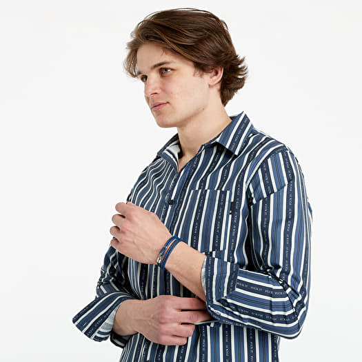 Shirts HUF Fuck It Stripe Woven Top Navy Blazer | Footshop
