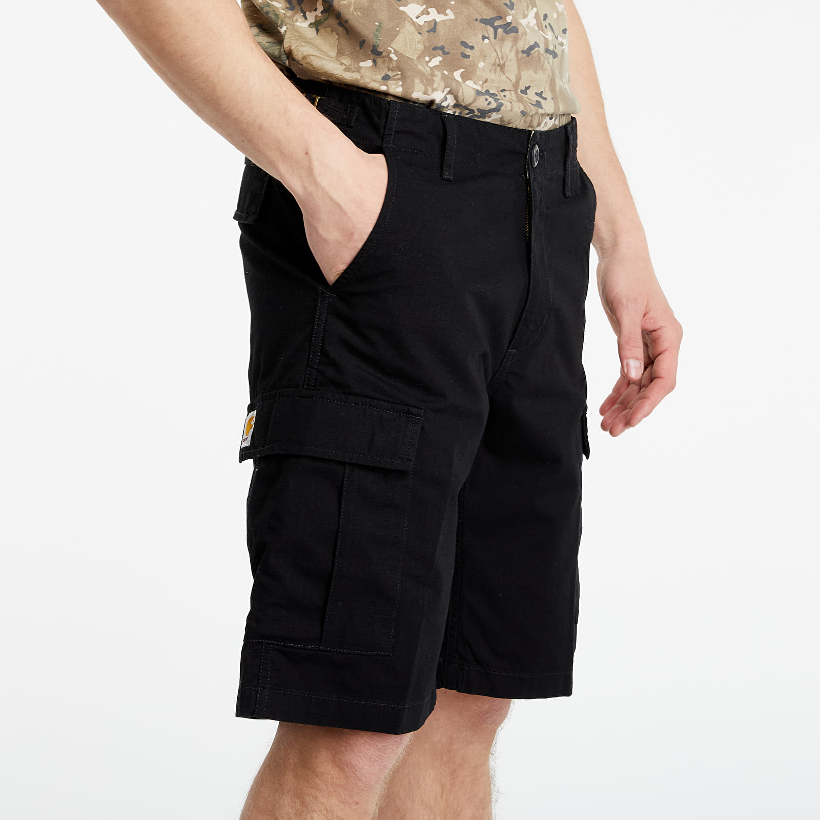 Rövidnadrágok Carhart WIP Aviation Shorts Black