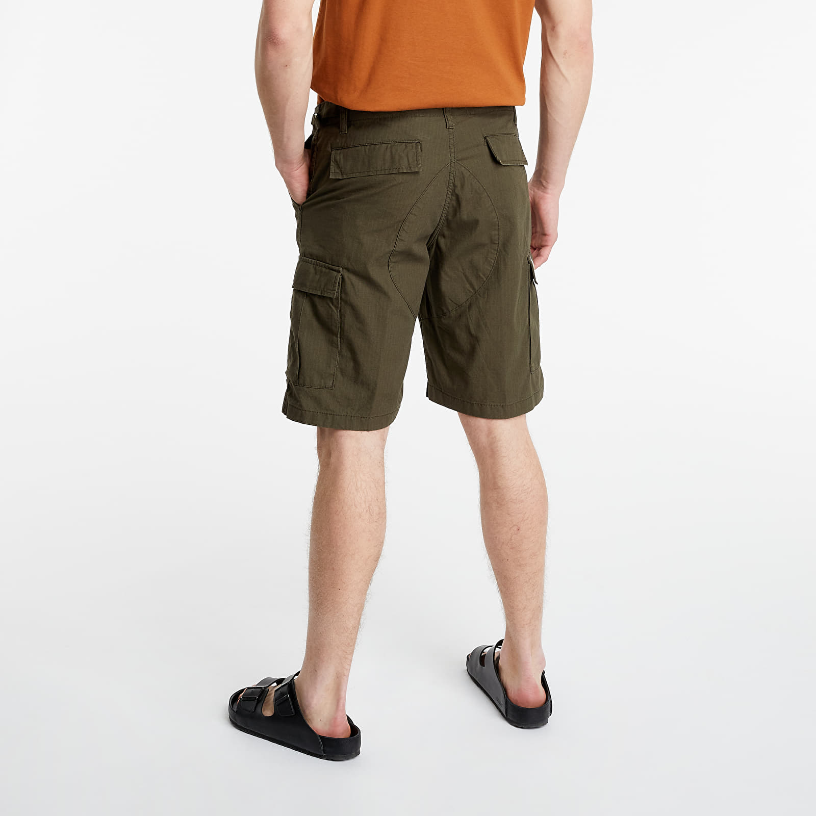 Rövidnadrágok Carhartt WIP Aviation Short Cypress Rinsed