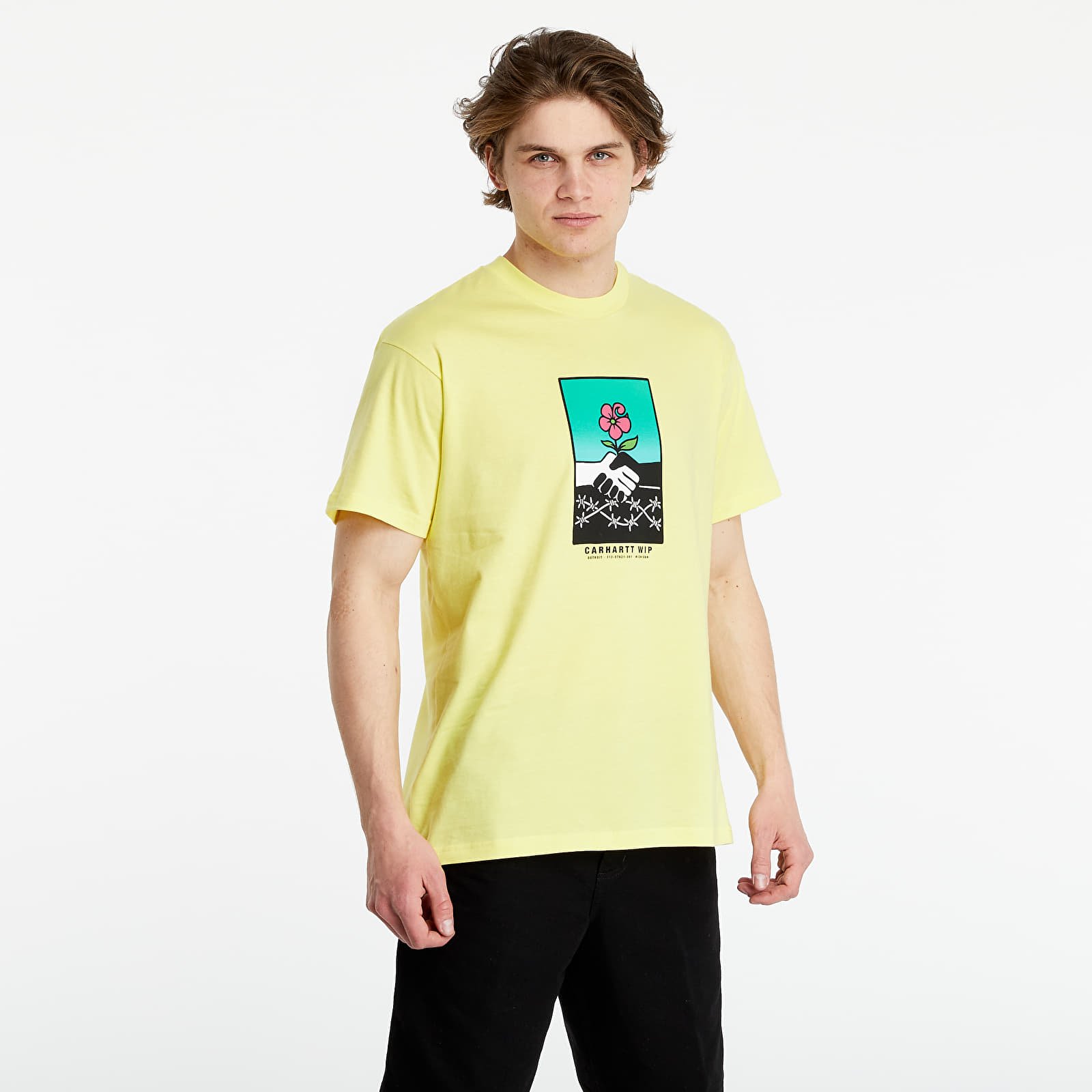T shirt best sale carhartt jaune
