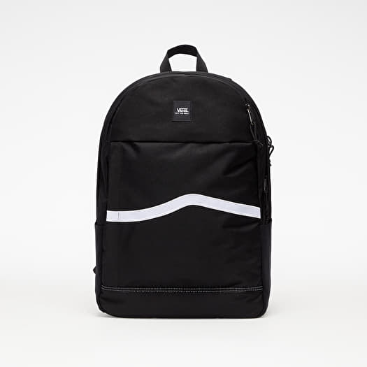 Vans backpack black white cheap