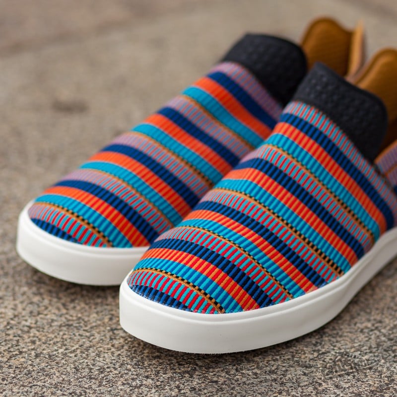 Men s shoes adidas Elastic Slip On Pharrell Williams Core Black Equipment Blue Color Red Footshop