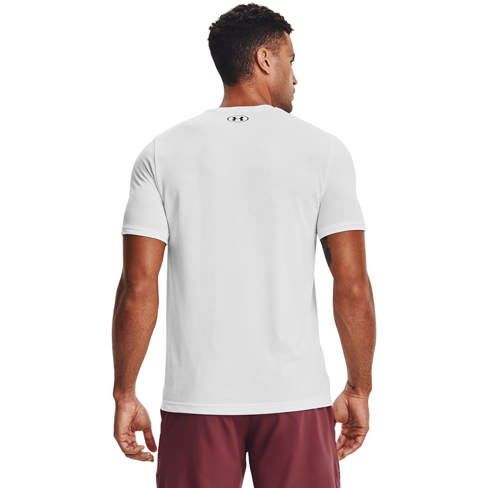T-skjorter Under Armour Seamless SS Tee White