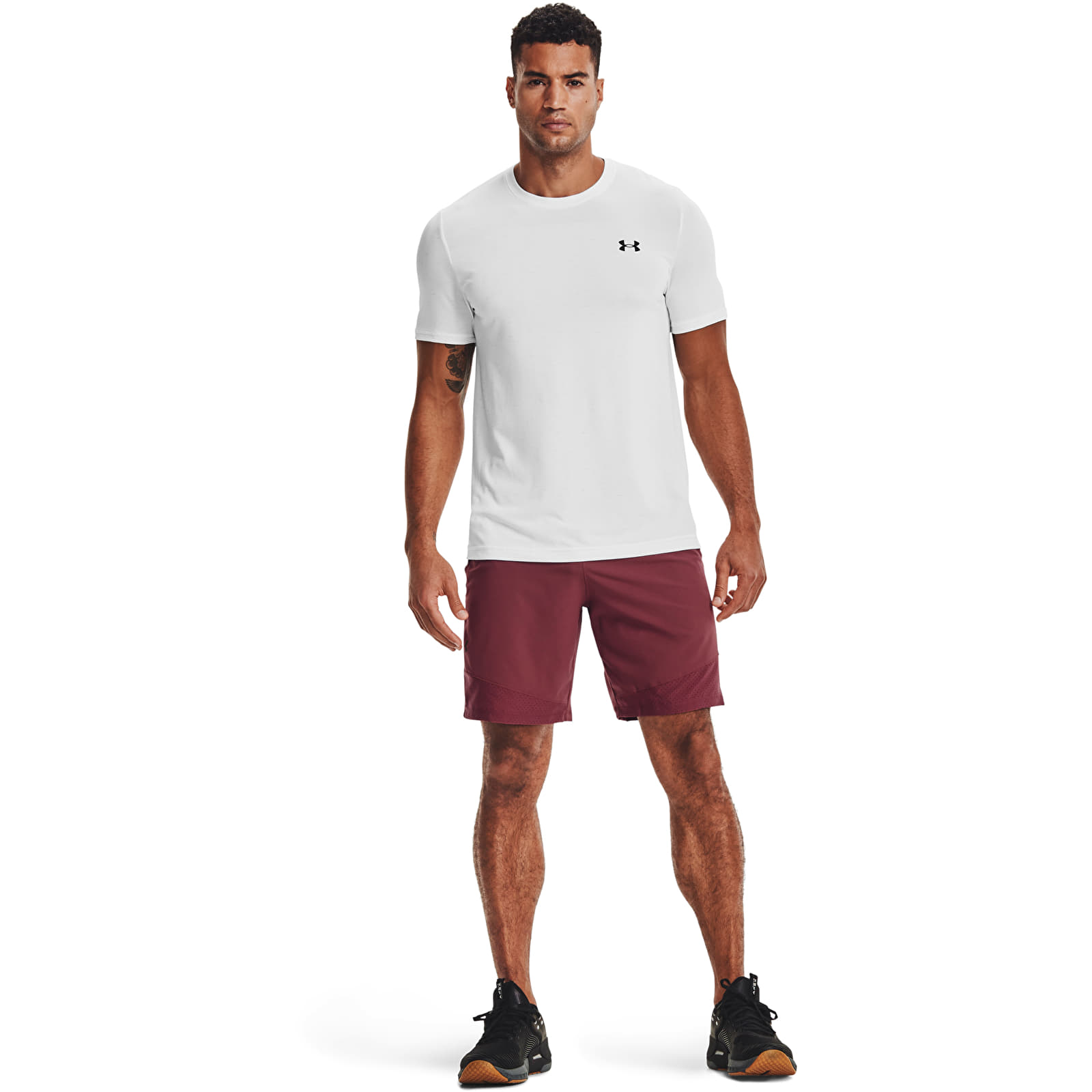 T-skjorter Under Armour Seamless SS Tee White