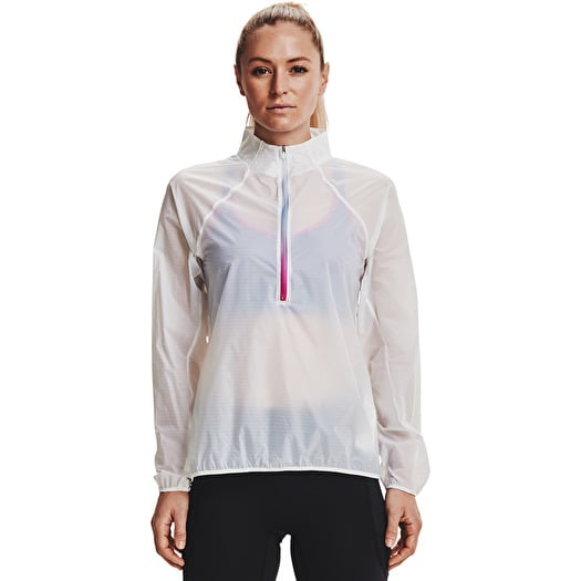 Jackets Under Armour Impasse Flow 1 2 Zip White Footshop