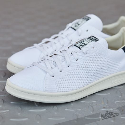 Stan smith primeknit deals core white chalk white