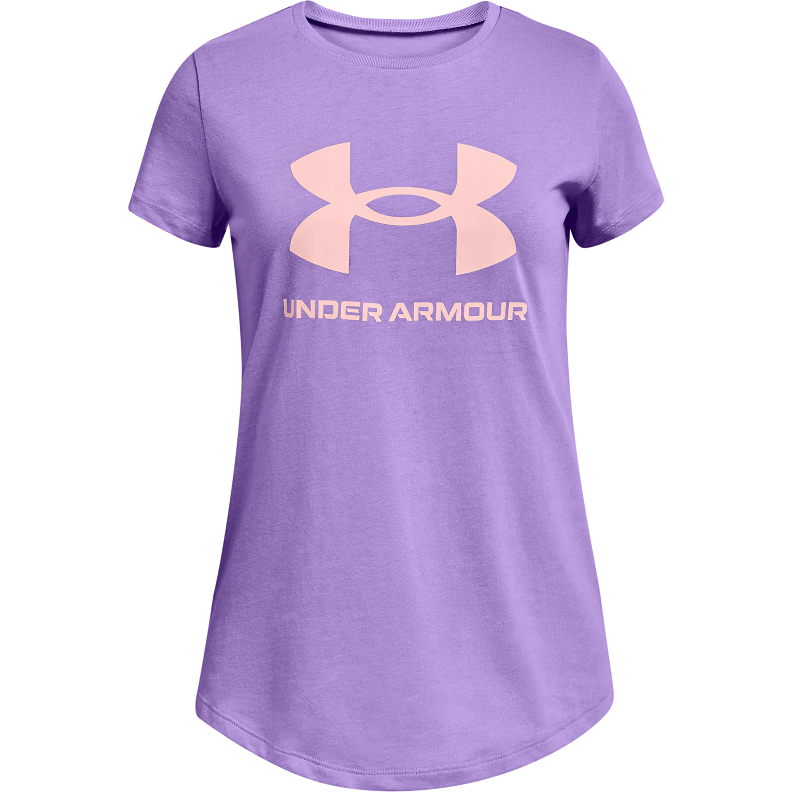 T-Shirts Under Armour Y Live Sportstyle Graphic SS Tee Purple