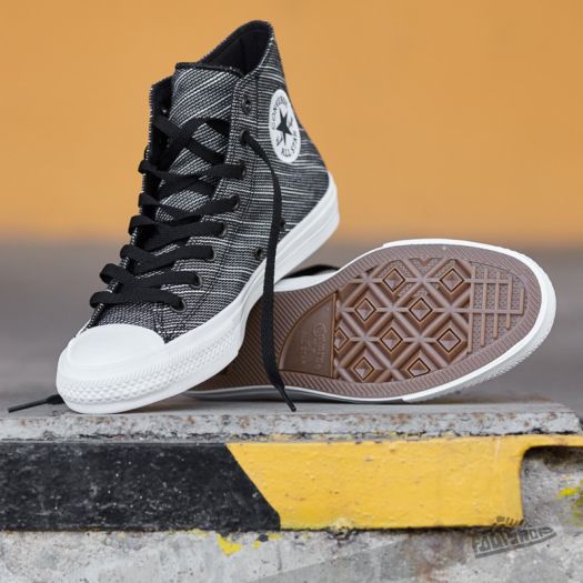 Converse CTAS II Hi Black White