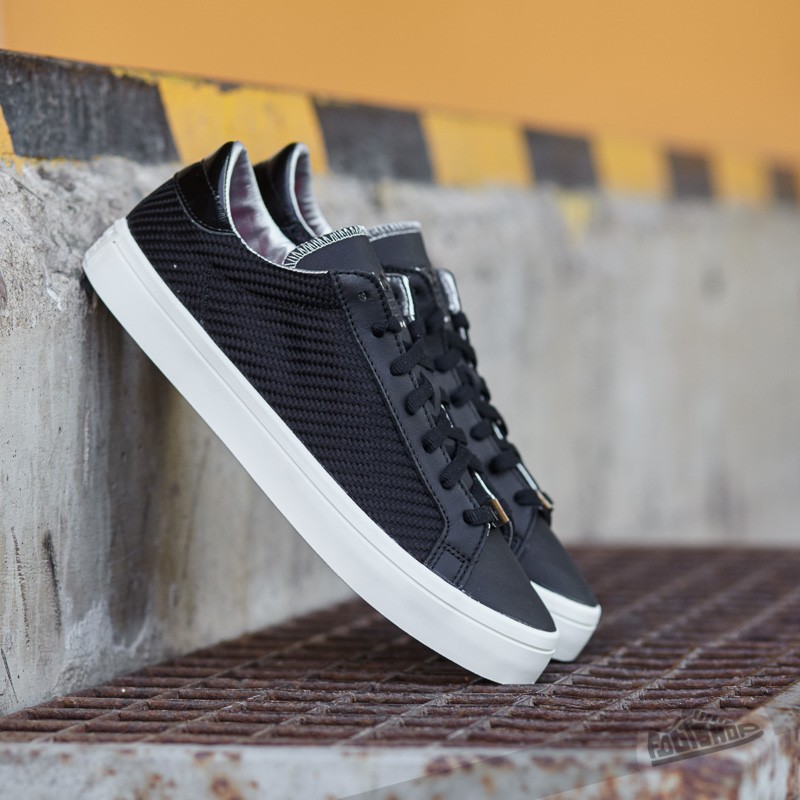 Adidas court vantage core black online