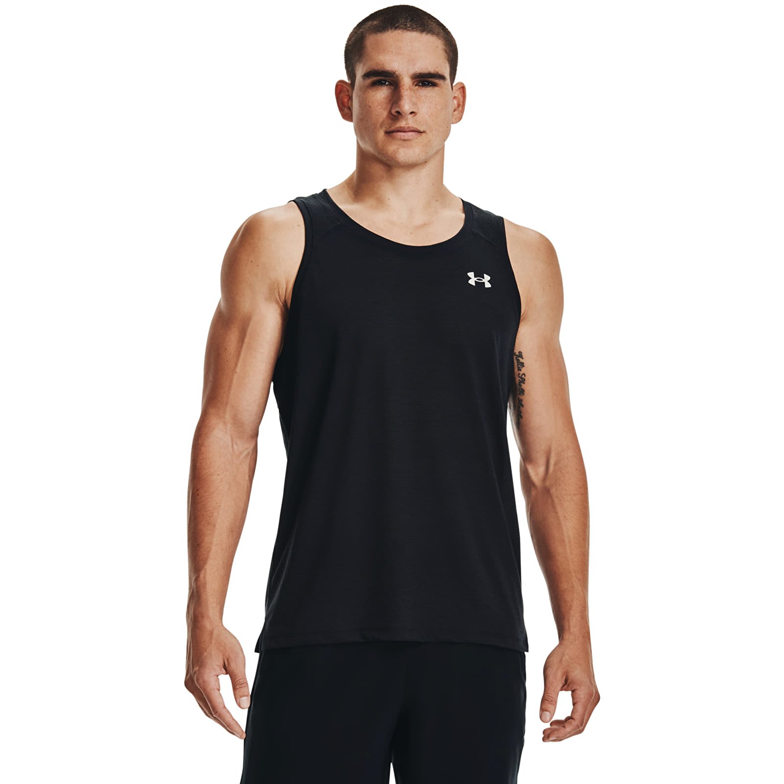 Leibchen Under Armour Streaker Singlet Black