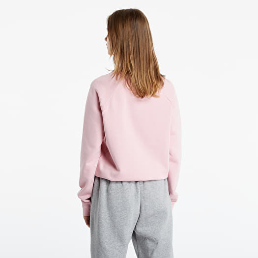 nike essential crew sweatshirt dusty pink
