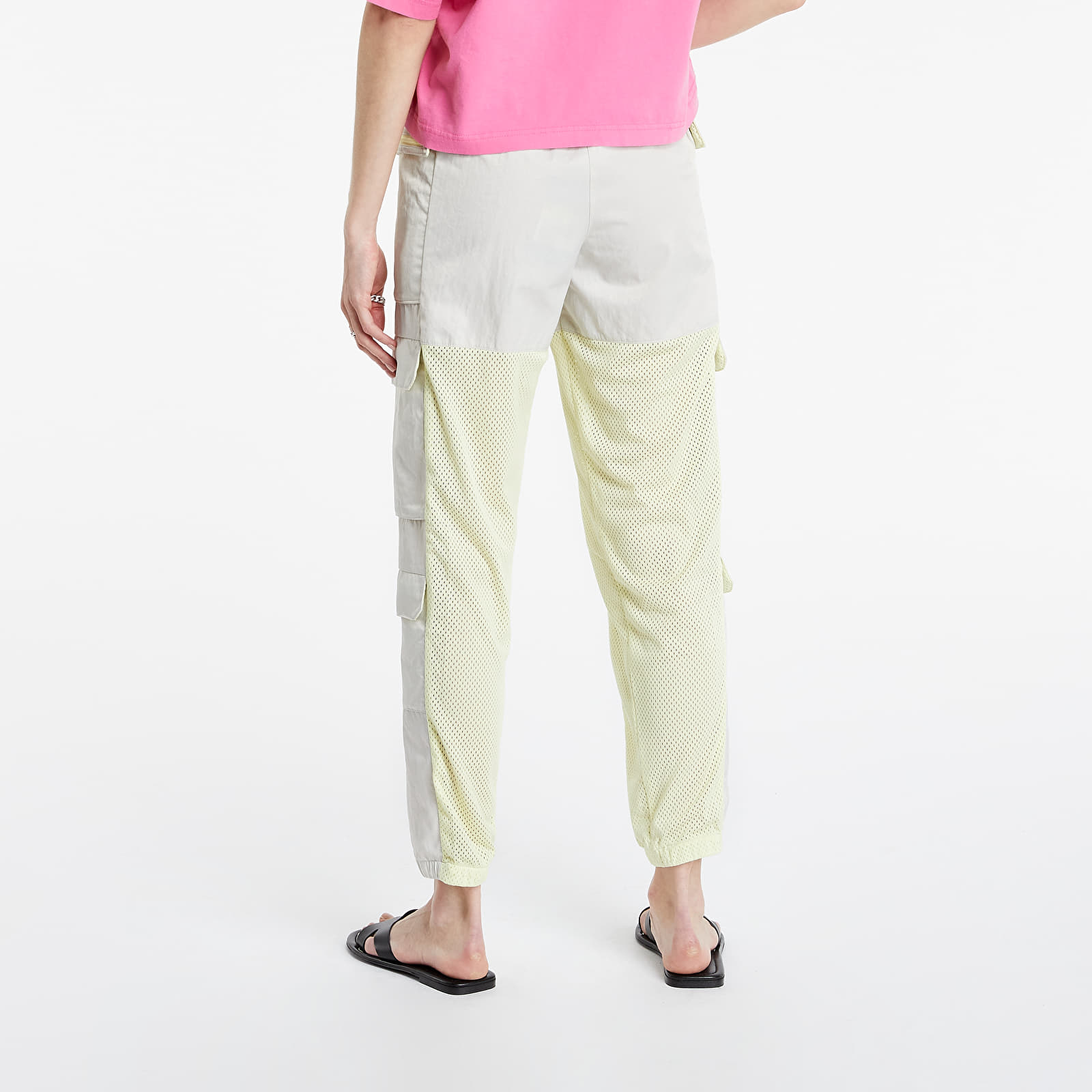 Дънки и панталони Jordan Heatwave Utility Pants Light Bone/ Life Lime/ Black