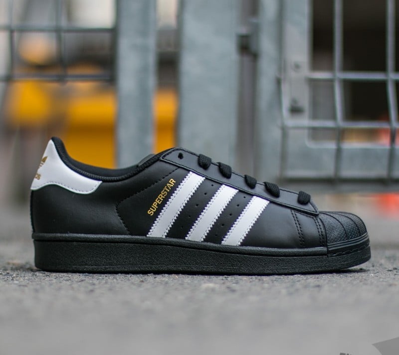 Adidas superstar foundation core black discount