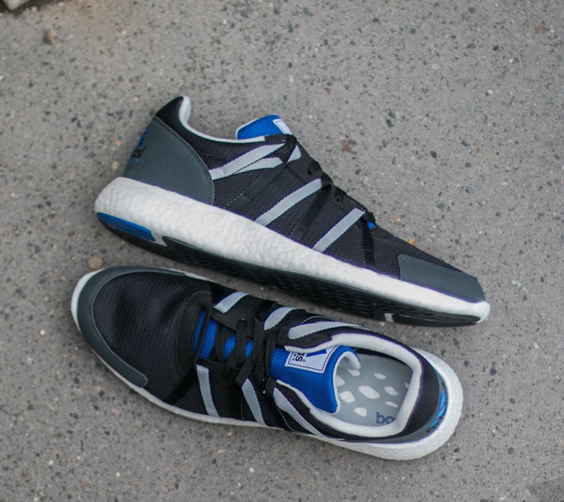 Men's shoes adidas Equipment Racing 93/16 Core Black/ Clear Grey/ Collegiate