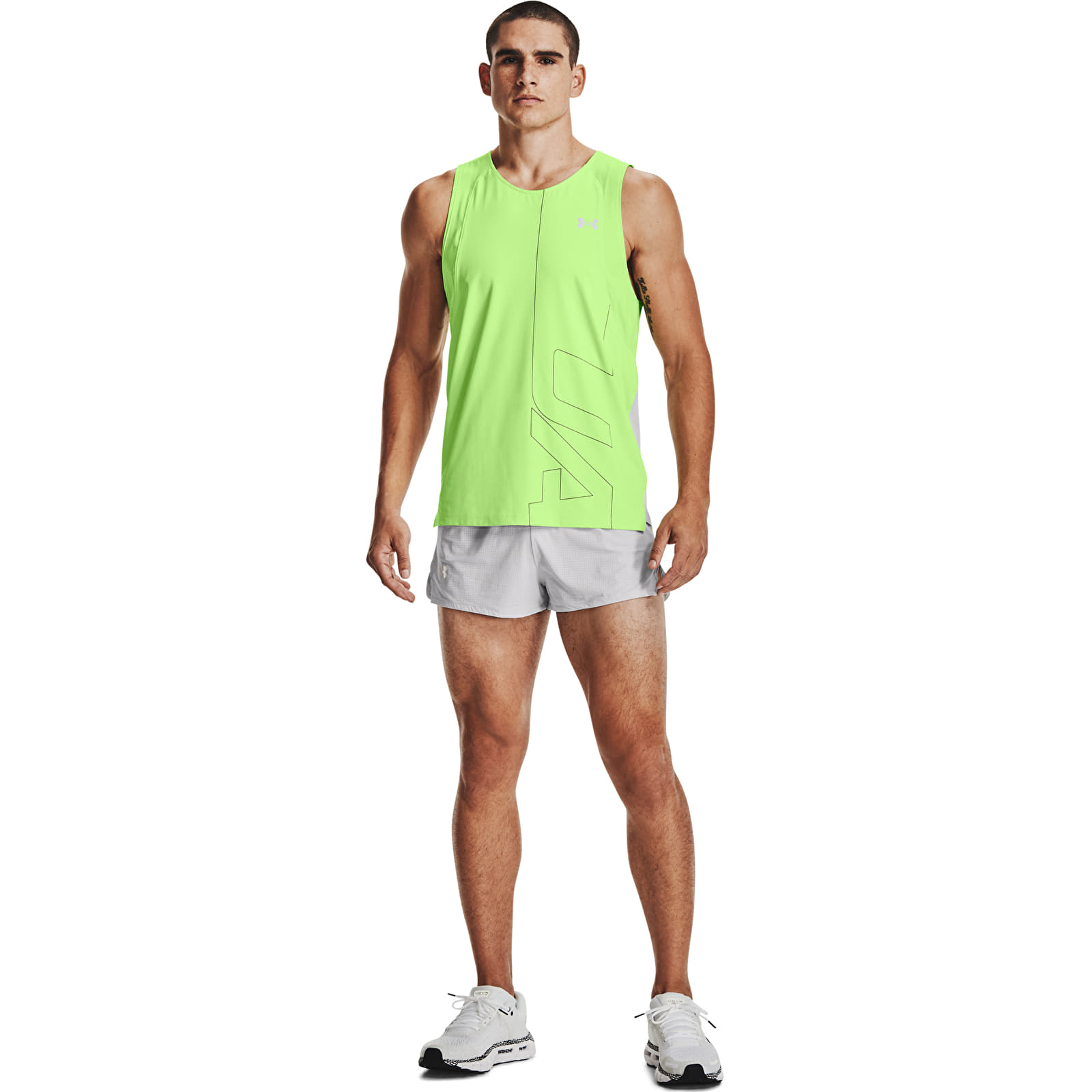 Shorts Under Armour Airvent Run Short Gray