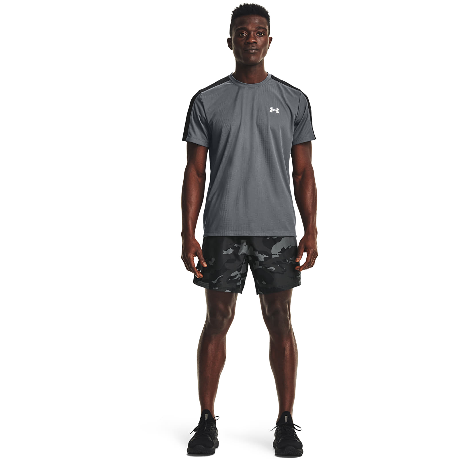 Shorts Under Armour Speed Stride Print Short Black Footshop