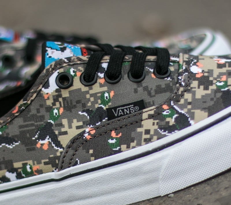 Men s shoes Vans Authentic Nintendo Duck Hunt Camo Footshop