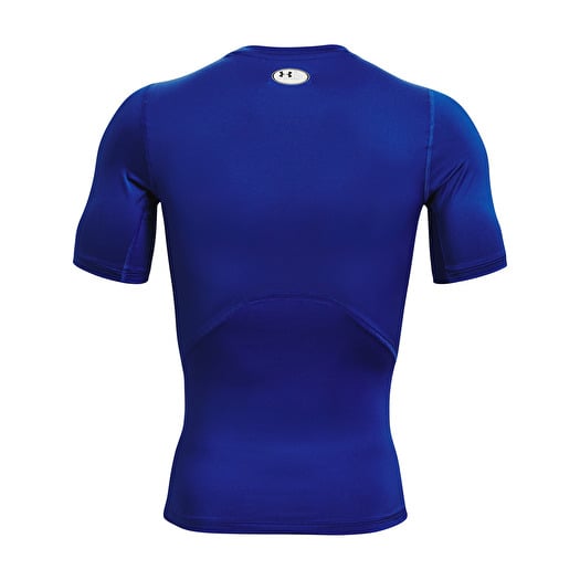 T-shirts Under Armour Hg Armour Comp SS Royal/ White Footshop