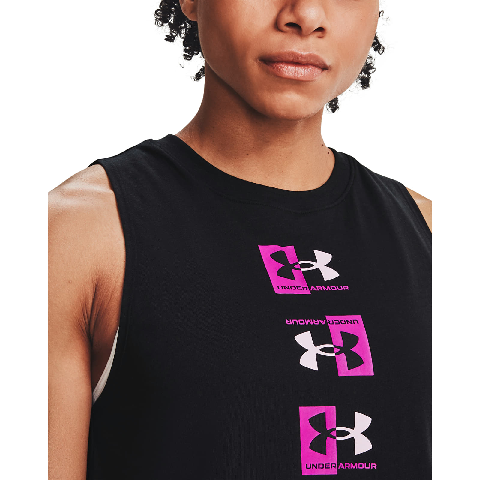 Tielka Under Armour Live Repeat Muscle Tank Black