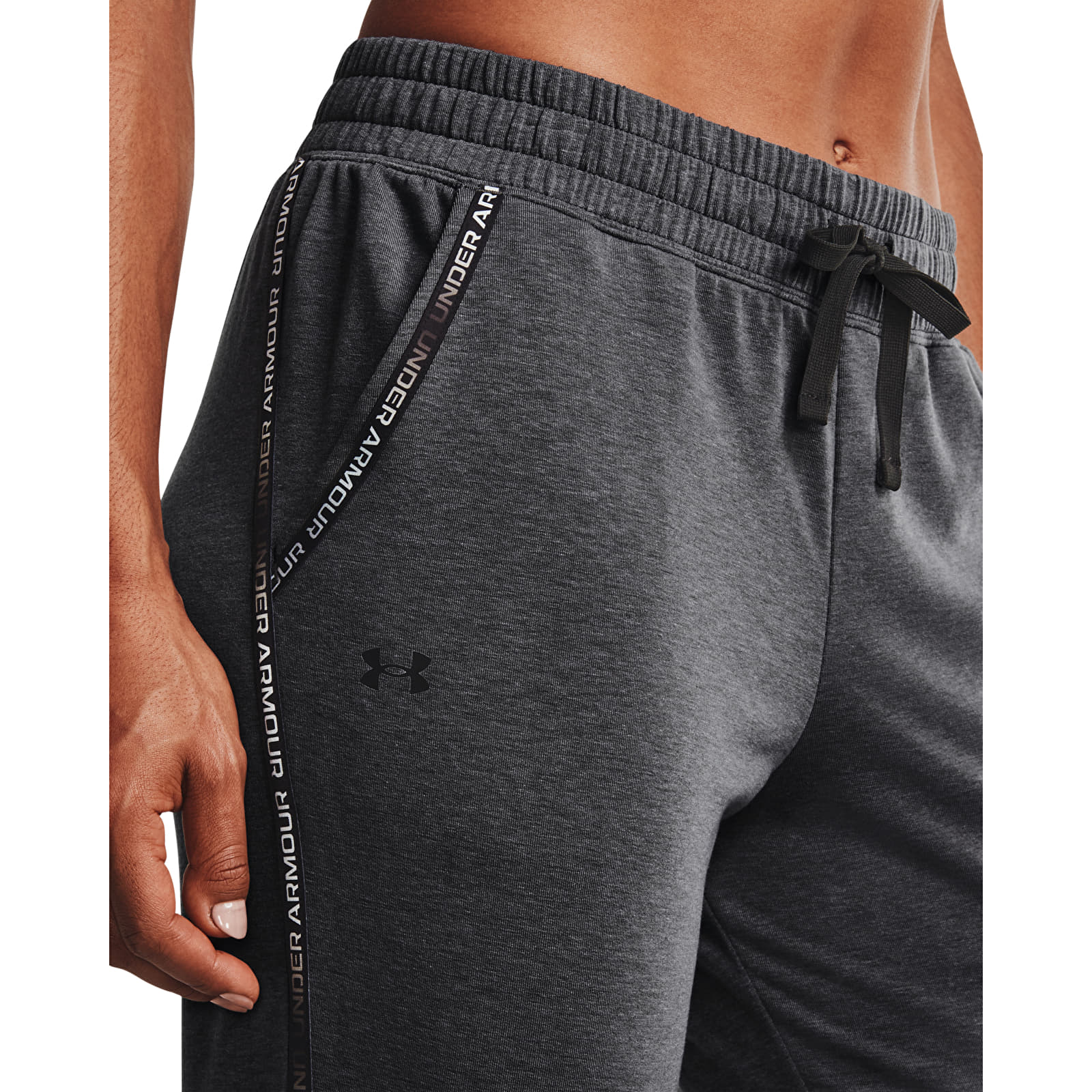 Παντελόνια Under Armour Rival Terry Taped Pant Gray