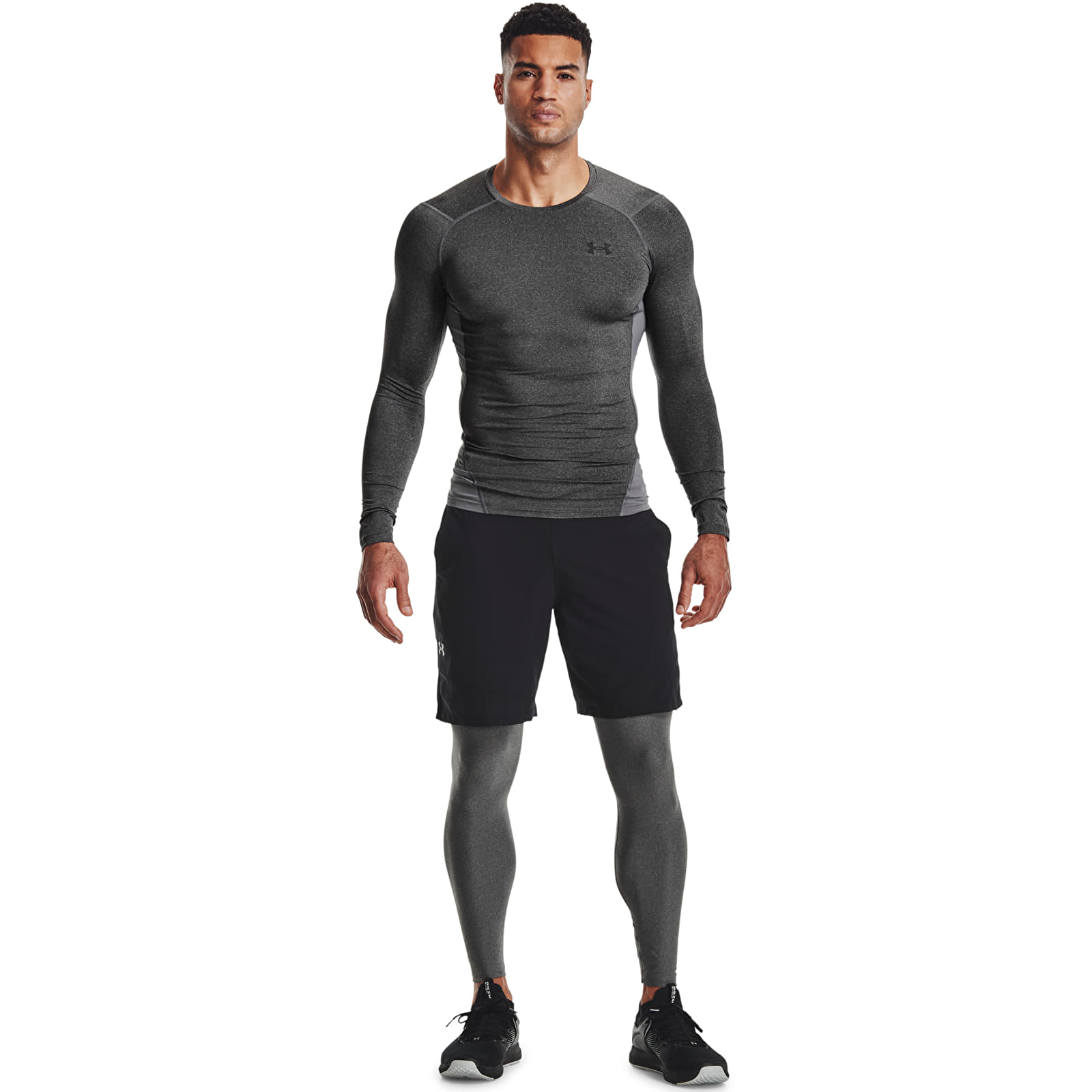 Leggings Under Armour Hg Armour Leggings Carbon Heather/ Black