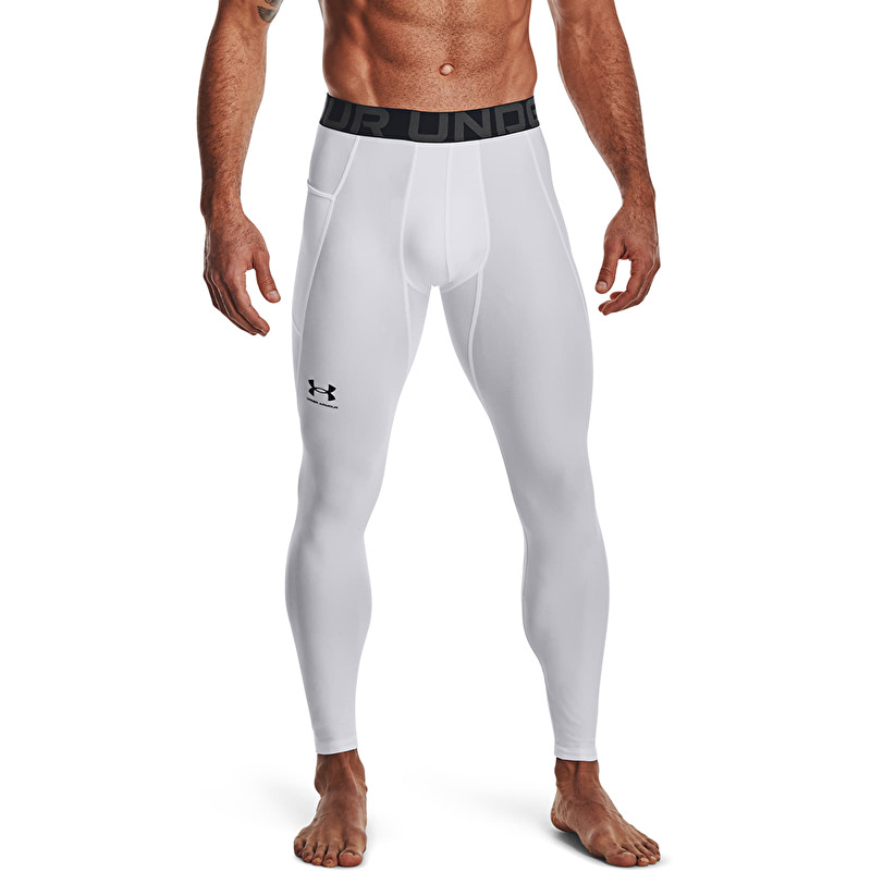 Leginsy Under Armour Hg Armour Leggings White/ Black