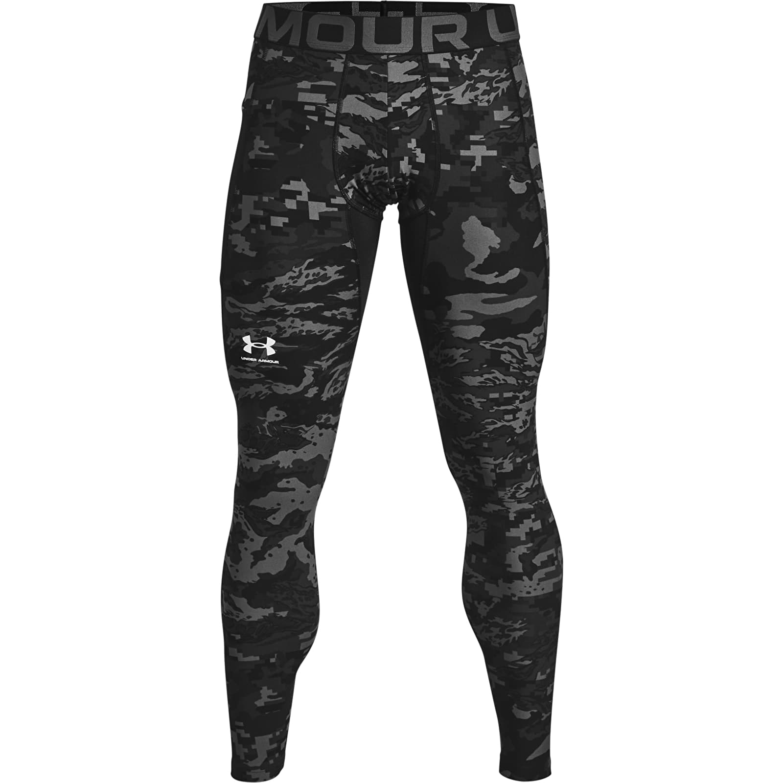 Hosen Under Armour Hg Camo Lgs Black
