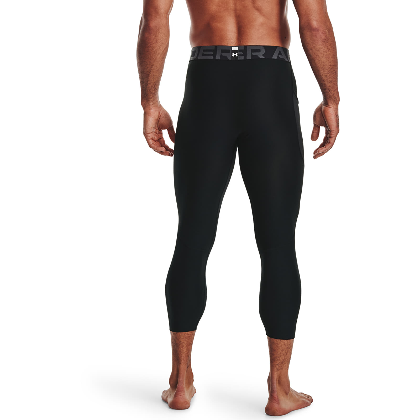 Colanți Under Armour Hg Armour 3/4 Legging Black/ White - 1 | YEO