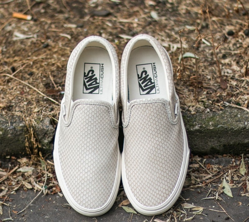 Vans perf hotsell suede slip on